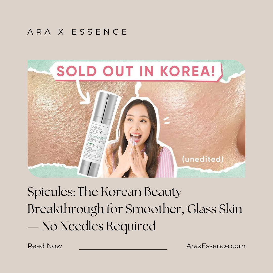 Spicules: The Korean Beauty Breakthrough for Smoother, Glass Skin— No Needles Required