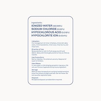 Magic Molecule Hypochlorous Acid Spray